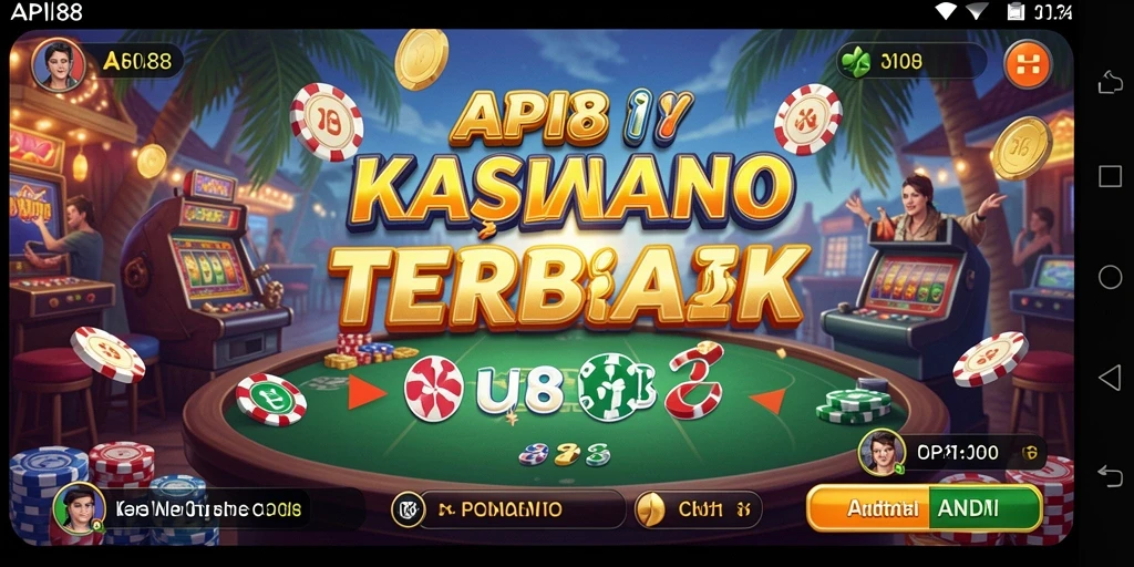 Tampilan permainan Kasino API88 yang menarik dan interaktif.