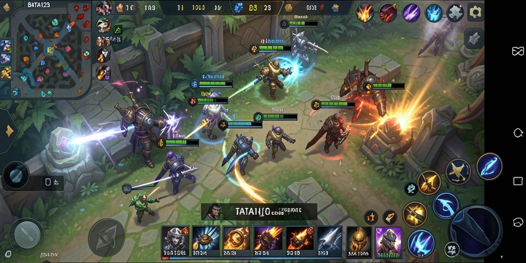 Tampilan gameplay BATA123 yang menarik dan strategis.