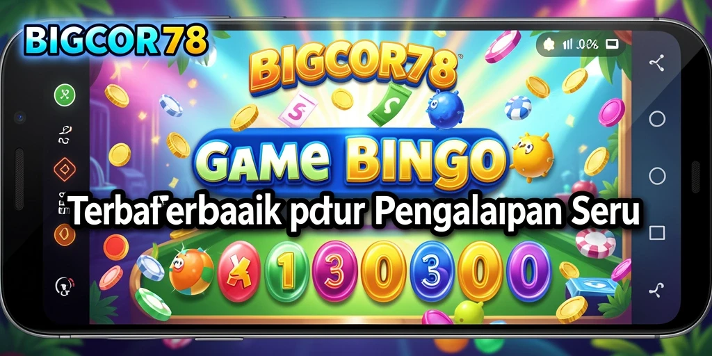 Tampilan screenshot utama BIGCOR78 yang menunjukkan gameplay Bingo yang menarik.