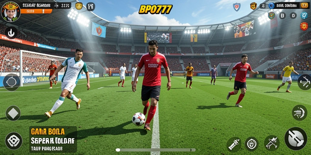 Tampilan gameplay BPO777 yang menakjubkan dan realistis.