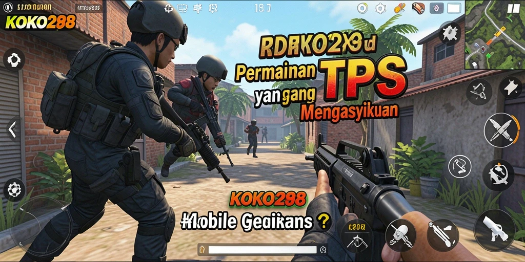 Tampilan gameplay intens KOKO288 dengan aksi seru.