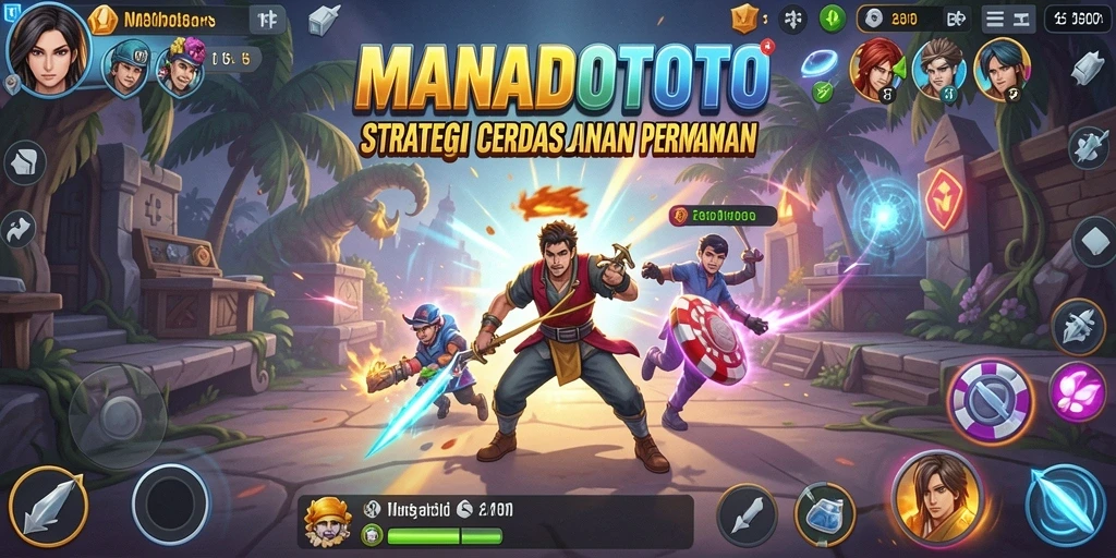 Tampilan permainan MANADOTOTO yang menarik dan strategis.