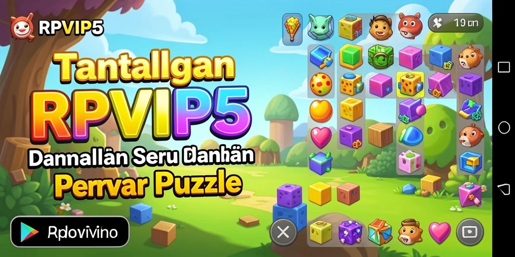 Tampilan gameplay dari RPVIP5 yang menantang dan menyenangkan.