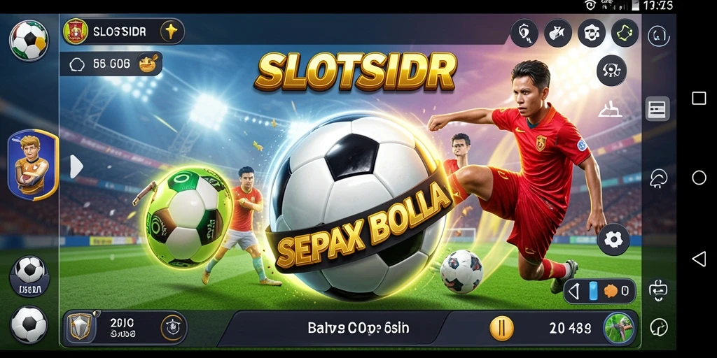 Tampilan gameplay SLOTSIDR yang dinamis dan menarik.