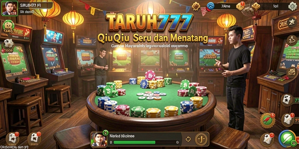 Gameplay seru dengan kartu QiuQiu yang menantang.