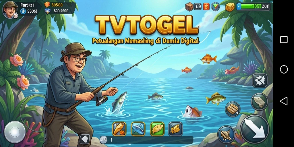 Gameplay memancing seru di TVTOGEL dengan beragam ikan yang menanti.