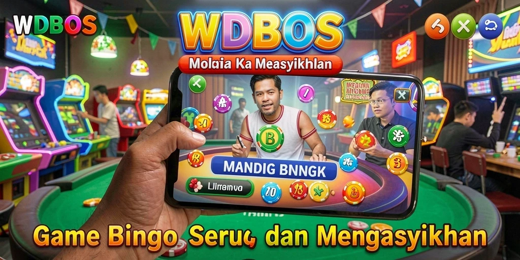 Tampilan gameplay WDBOS yang menarik dan penuh warna.